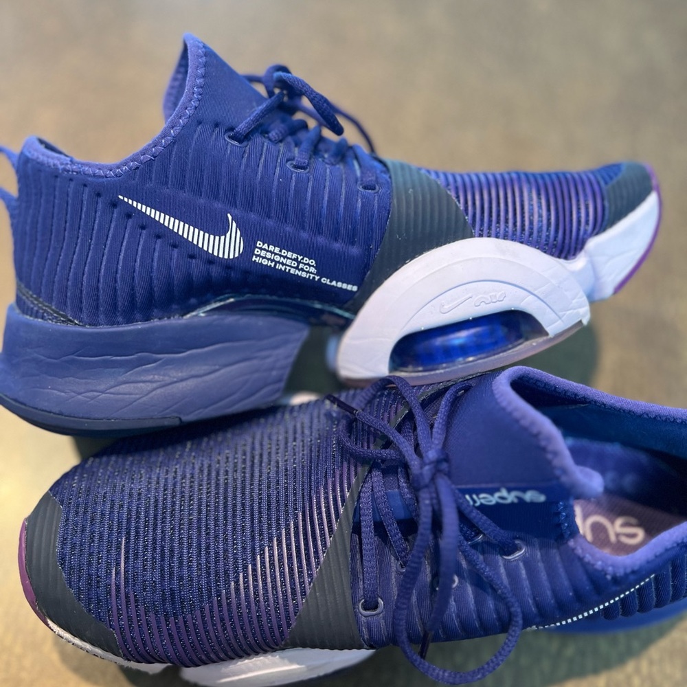 Nike Air Zoom SuperRep Regency Purple Gym HIIT Shoes Women’s 8.5